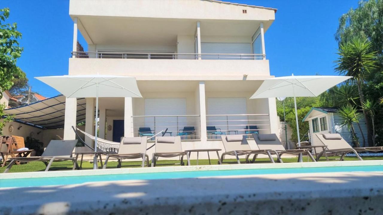 Villa Montfleuri, Vieille Ville A Pieds, Vue Mer, Piscine, 8 Pers 생트막시메 외부 사진