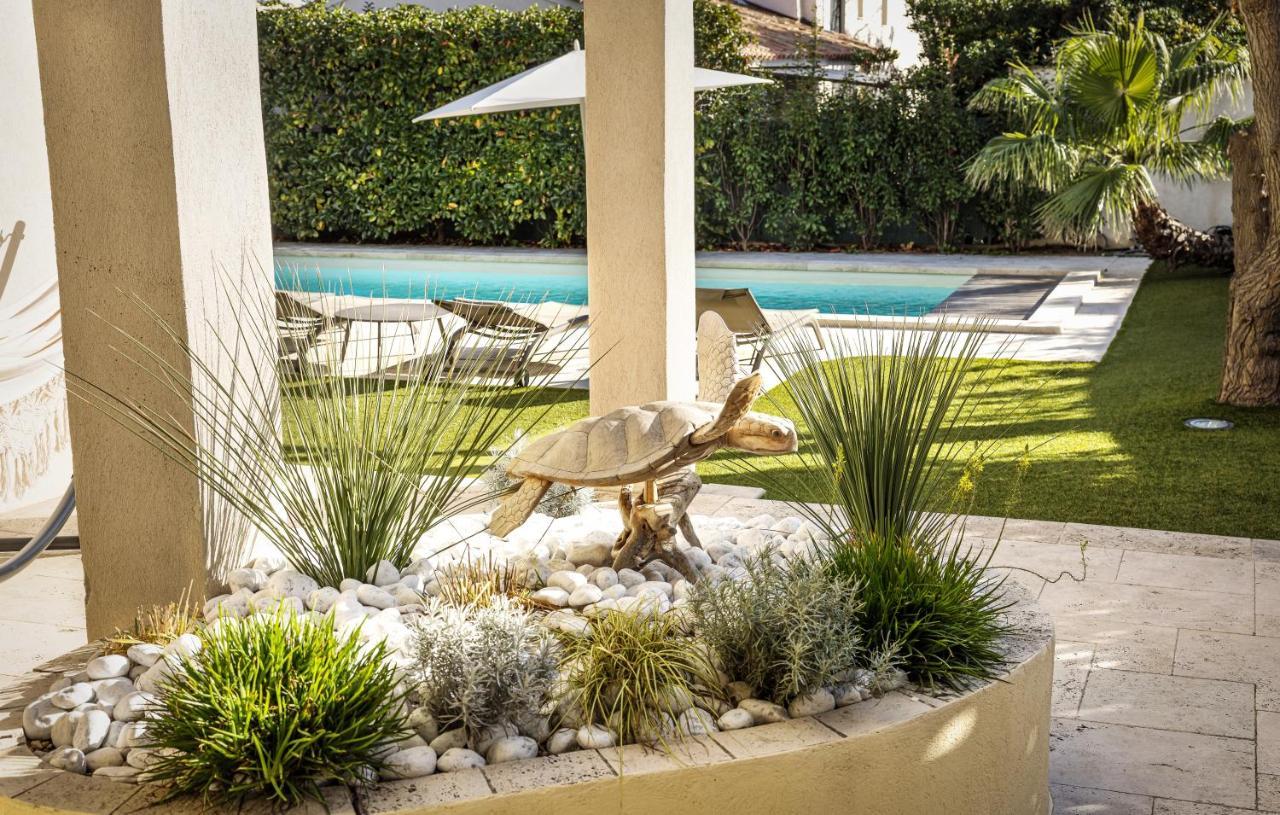 Villa Montfleuri, Vieille Ville A Pieds, Vue Mer, Piscine, 8 Pers 생트막시메 외부 사진