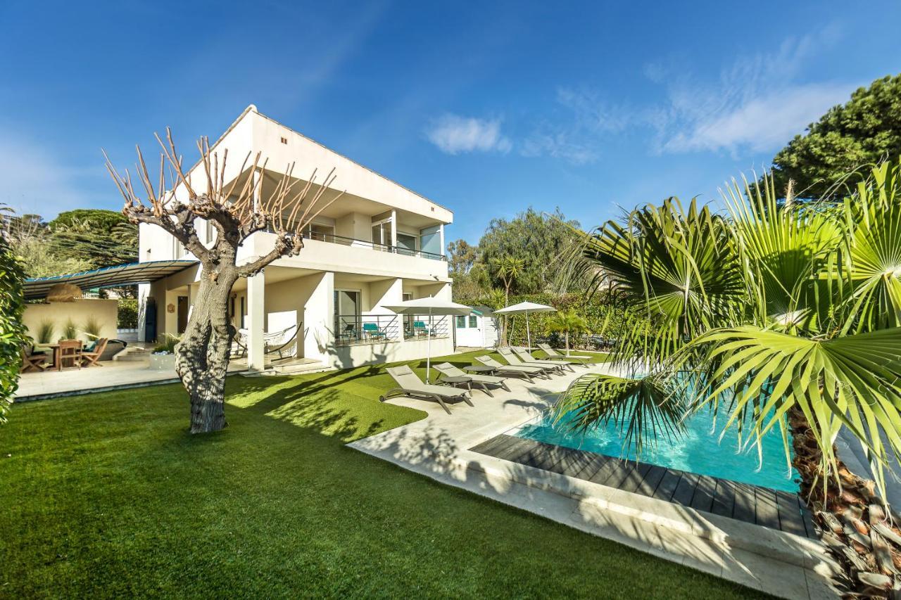 Villa Montfleuri, Vieille Ville A Pieds, Vue Mer, Piscine, 8 Pers 생트막시메 외부 사진